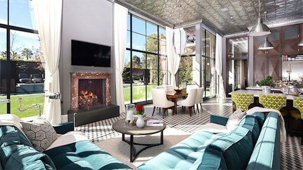 desain interior art deco