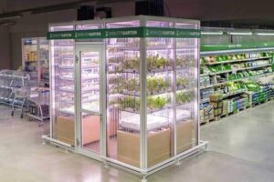 Infarm kebun di supermarket metro berlin