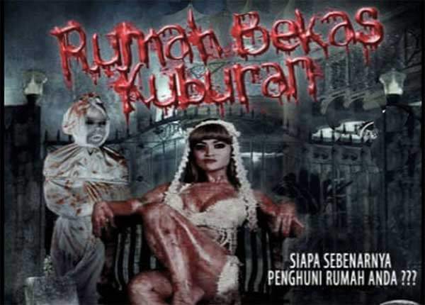 rumah bekas makam kuburan