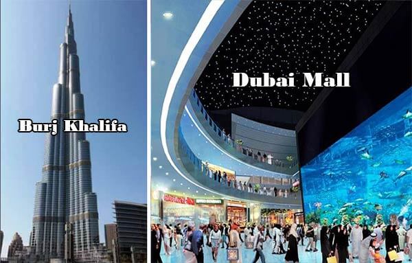 Dubai Mall - Burj Khalifa