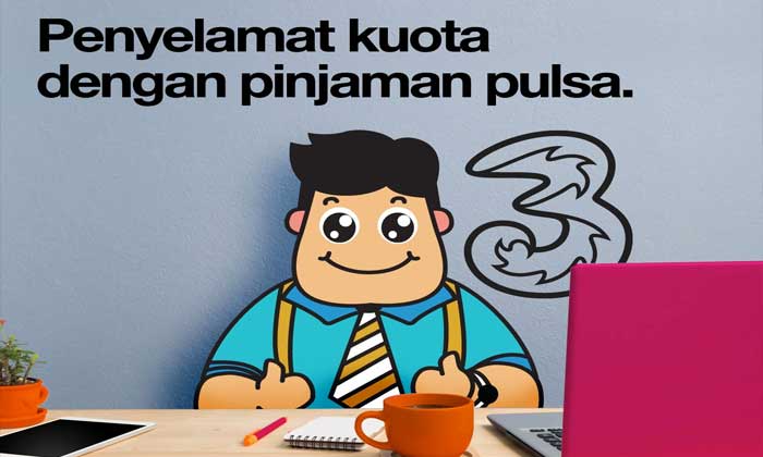 Pinjam Pulsa Kartu 3