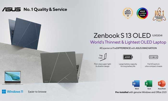 asus zenbook s13 oled