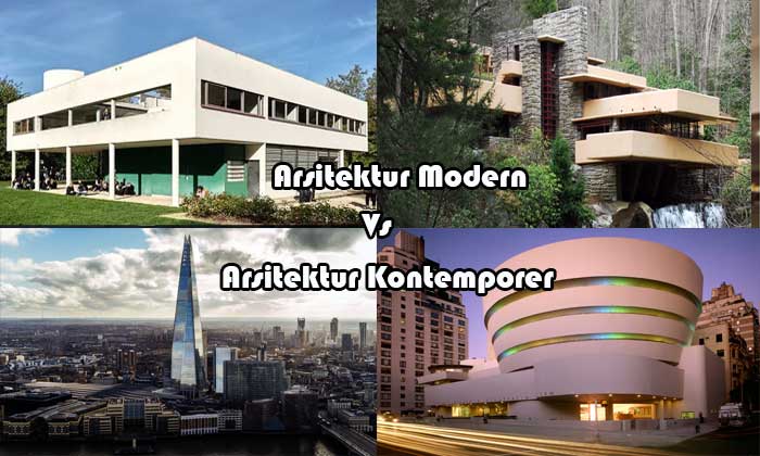 arsitektur modern dan kontemporer