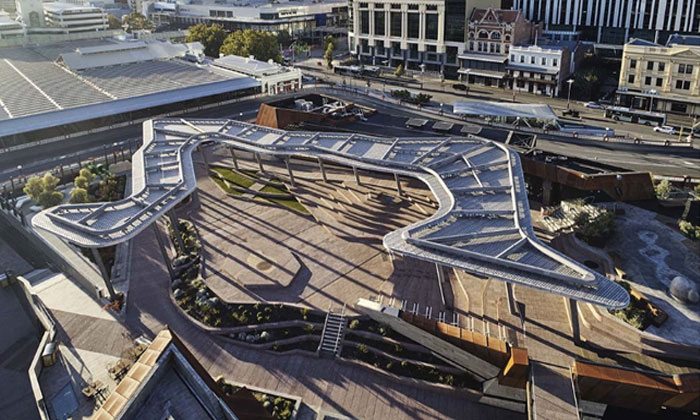 contoh penerapan arsitektur postmodern