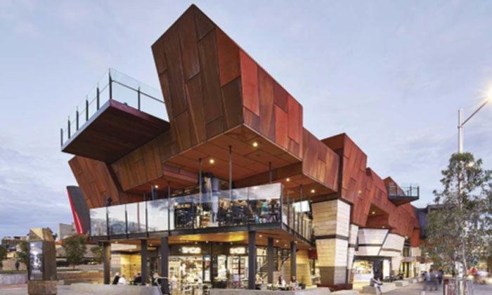 penerapan arsitektur postmodern