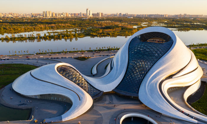 arsitektur futuristik