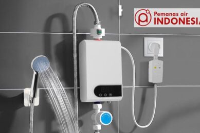 pemakaian water heater