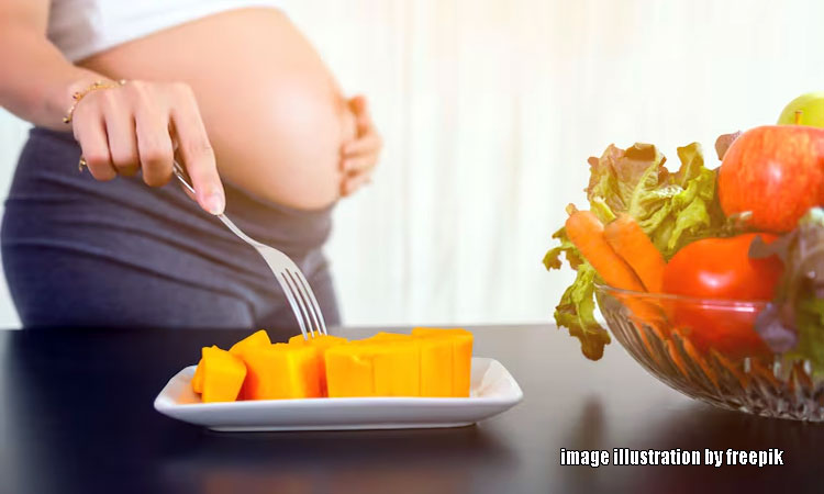 Ibu Hamil Makan Buah