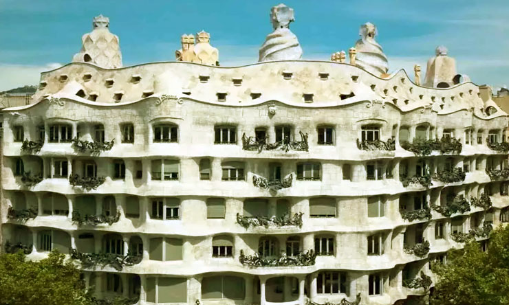 La Pedrera Casa Mila Barcelona