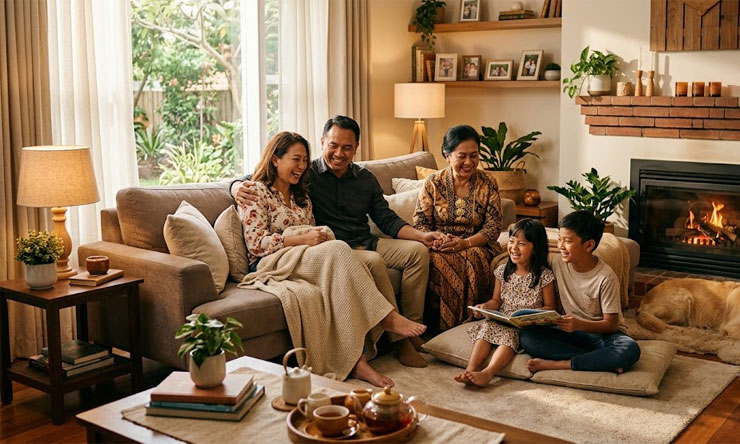 Rumah Terasa Lebih Hangat