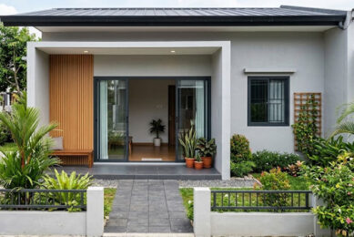 Rumah Minimalis Dengan Pintu Geser
